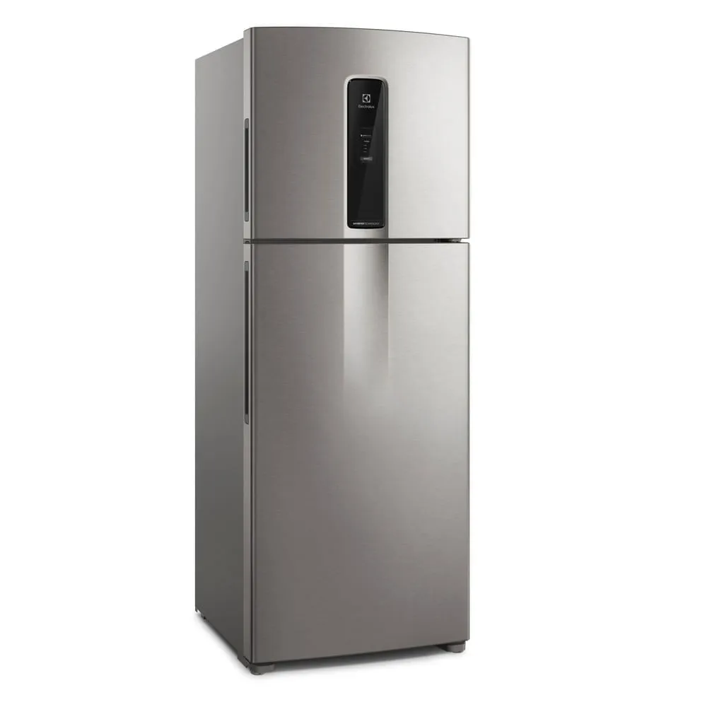 Geladeira Electrolux Frost Free Inverter 481L Efficient com AutoSense SmartBivolt Duplex cor Inox Look (IT70S)