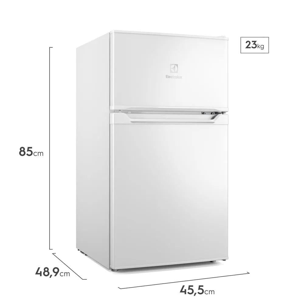 Mini Geladeira 83L Inverter Bivolt Duplex Branca (EMD1W)