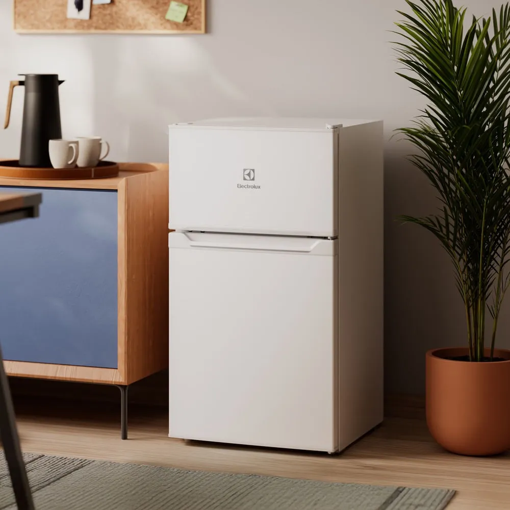 Mini Geladeira 83L Inverter Bivolt Duplex Branca (EMD1W)