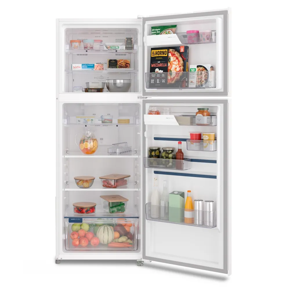 Geladeira Electrolux Frost Free com AutoSense 481L Efficient Duplex Branca (TF71)