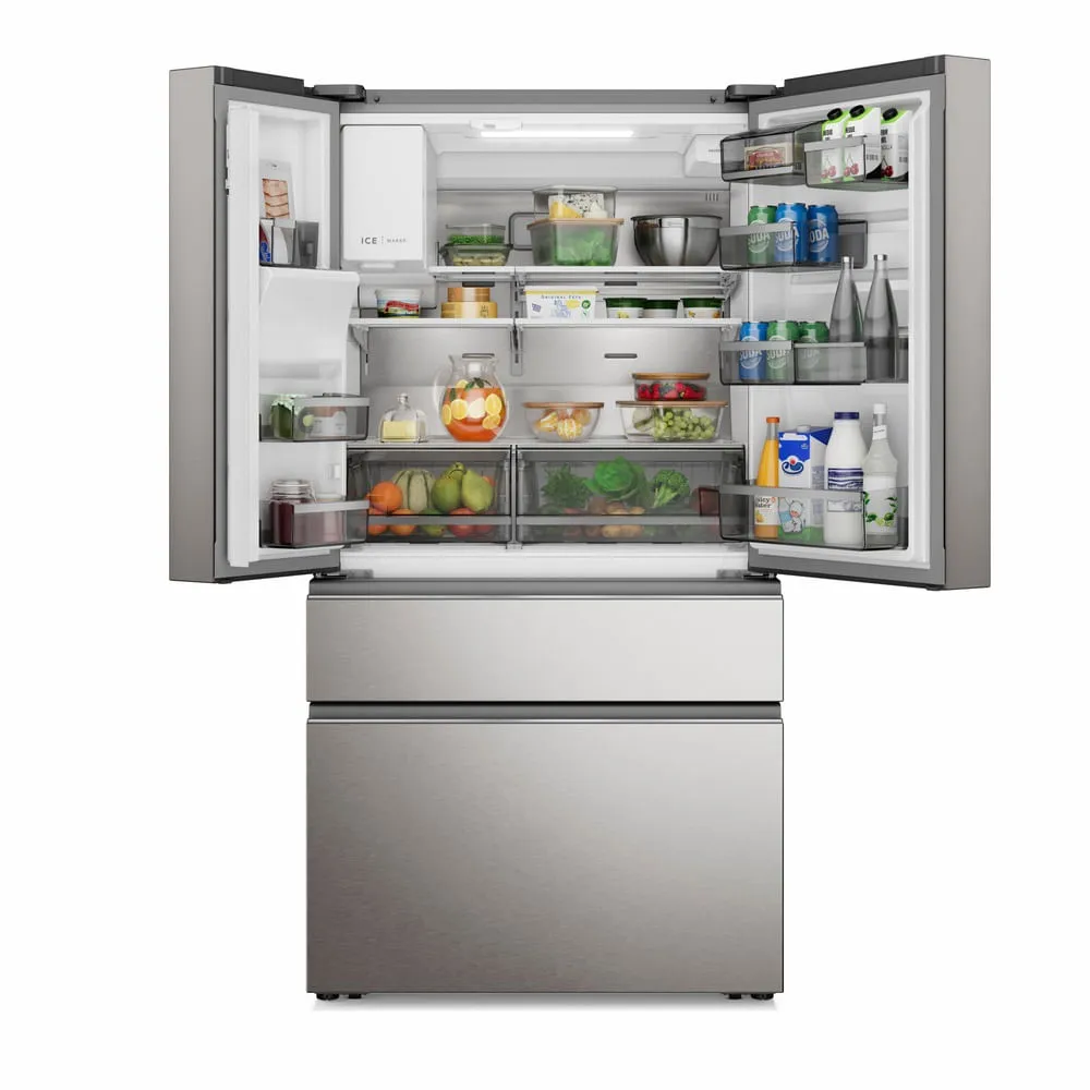 Geladeira Electrolux Frost Free Inverter 617L Expert Wi-Fi 4 Portas Cor Inox (IM9CS)