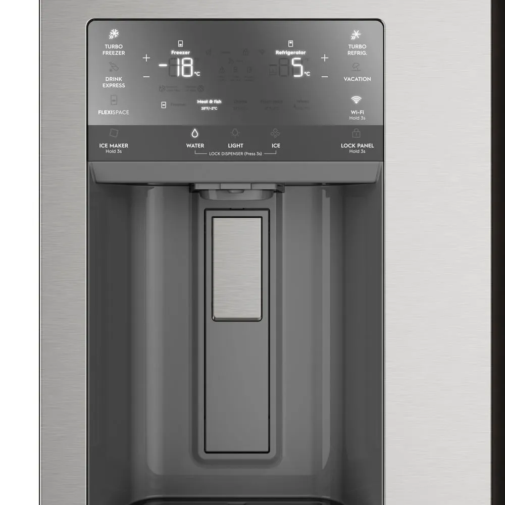 Geladeira Electrolux Frost Free Inverter 617L Expert Wi-Fi 4 Portas Cor Inox (IM9CS)