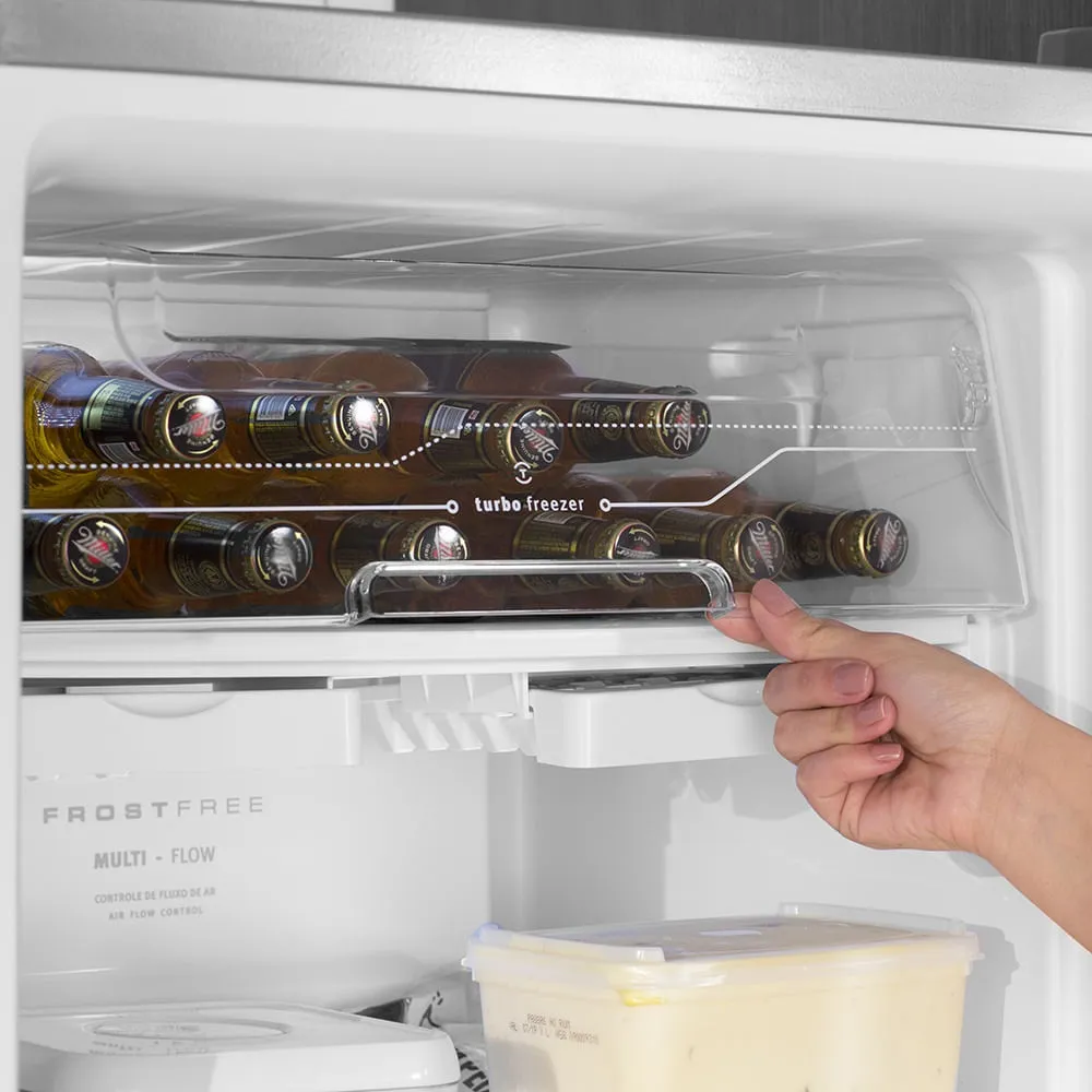 Geladeira Electrolux Frost Free 371L Função Drink Express Duplex Branca (DFN41)