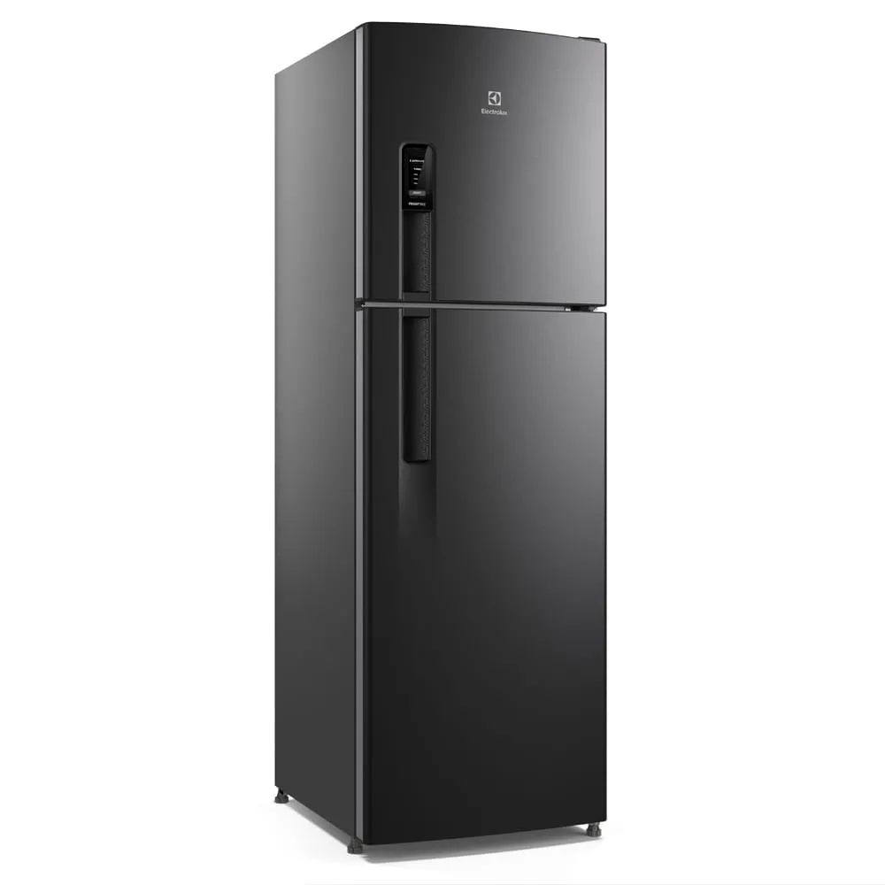 Geladeira Electrolux Frost Free 400L AutoSense Duplex Black Inox Look (TF44B)