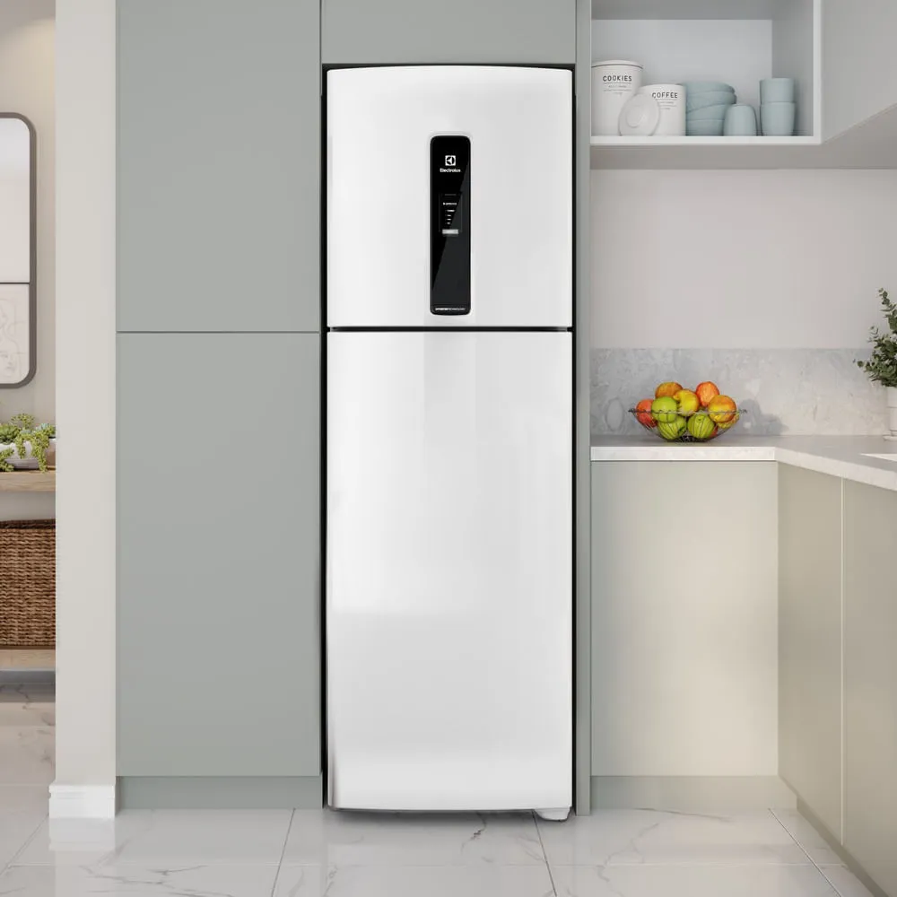Geladeira Electrolux Frost Free Inverter 415L Efficient com AutoSense Duplex Branca (IF46)