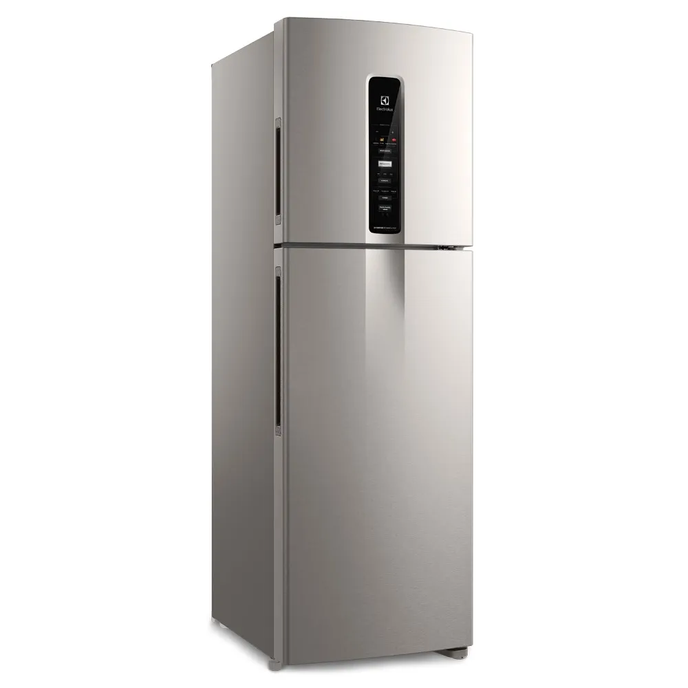 Geladeira Electrolux Frost Free Inverter 410L Efficient AutoSense Duplex cor Inox Look (IF45S)