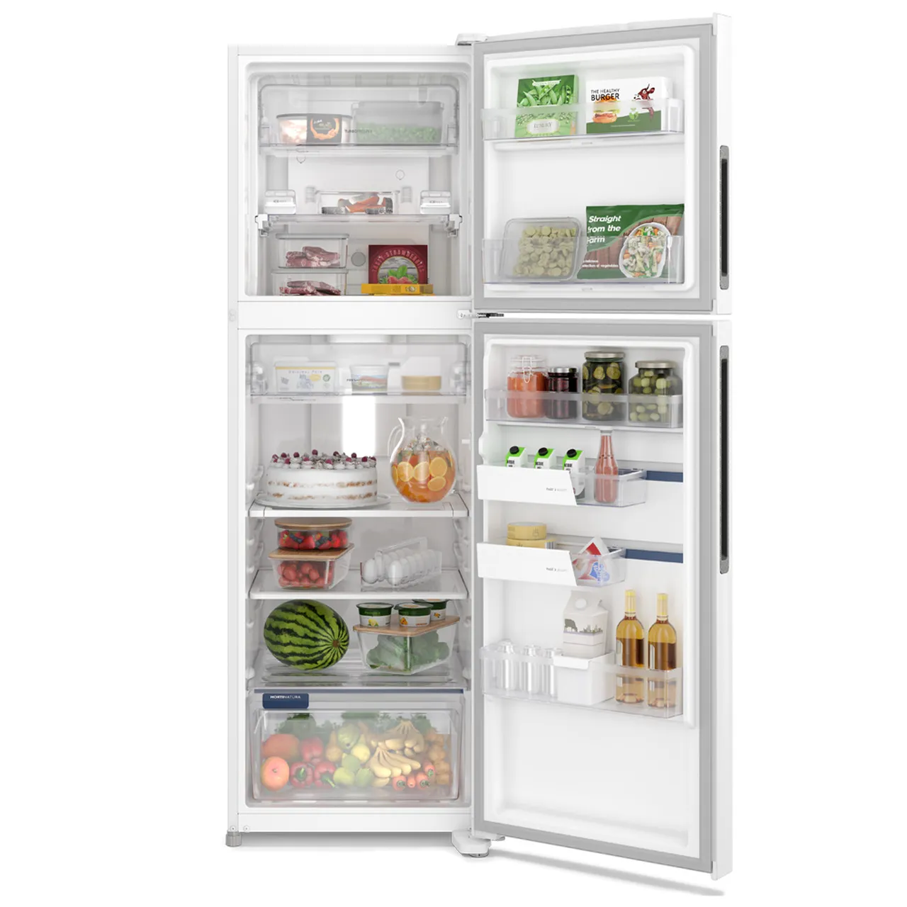 Geladeira Electrolux Frost Free Inverter 410L Efficient AutoSense Duplex Branca (IF45)