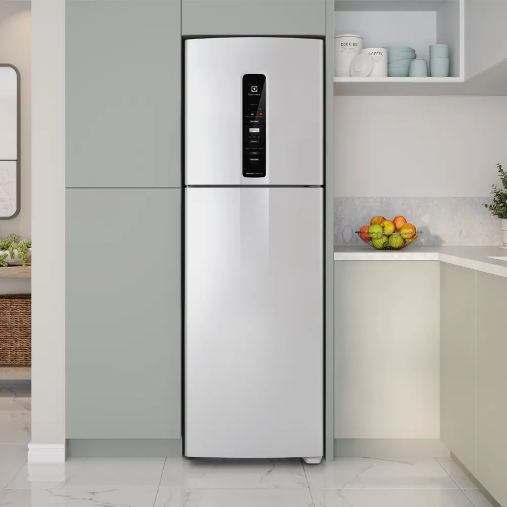 Geladeira Electrolux Frost Free Inverter 410L Efficient AutoSense Duplex Branca (IF45)