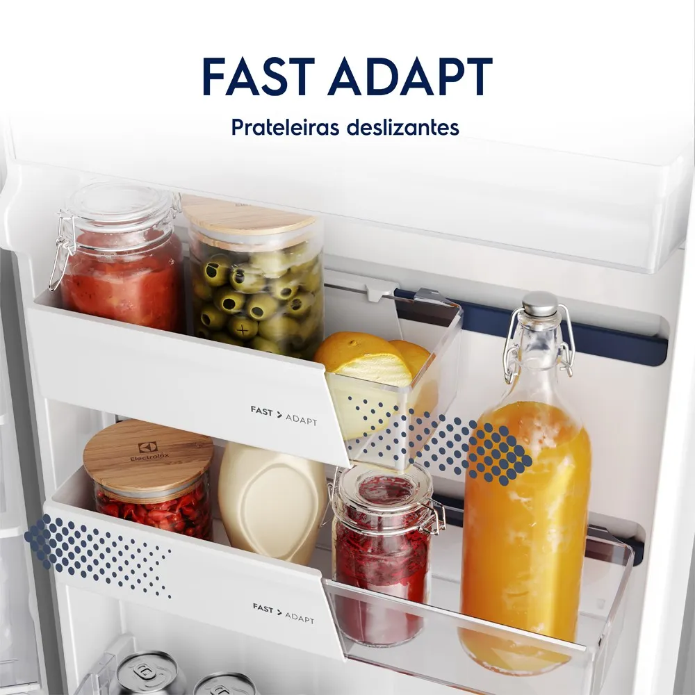 Geladeira Electrolux Frost Free Inverter 389L Água na Porta AutoSense cor Inox Look (IW43S)