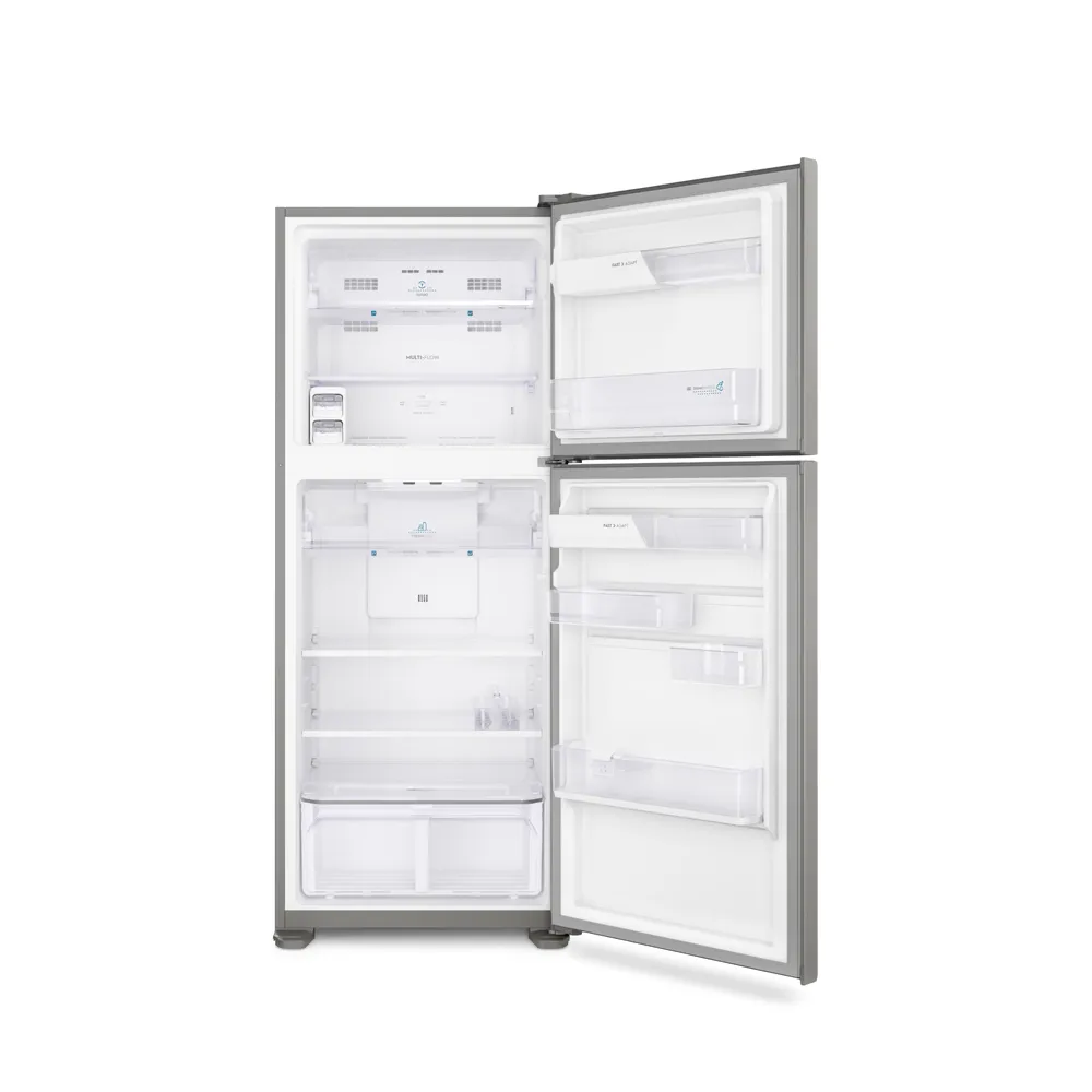 Geladeira Electrolux Frost Free Inverter 431L Efficient Duplex Cor Inox Look (IT55S)