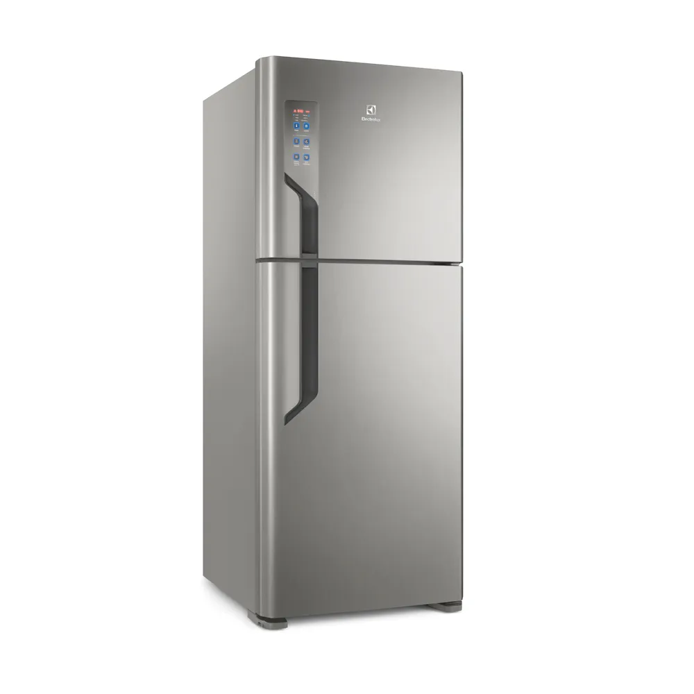 Geladeira Electrolux Frost Free Inverter 431L Efficient Duplex Cor Inox Look (IT55S)
