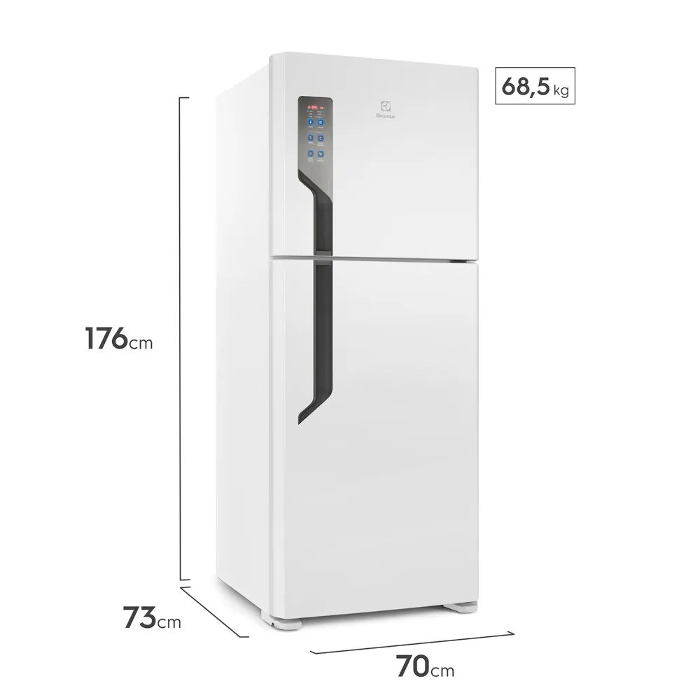Geladeira Electrolux Frost Free Inverter 431L Efficient Duplex Branco (IT55)