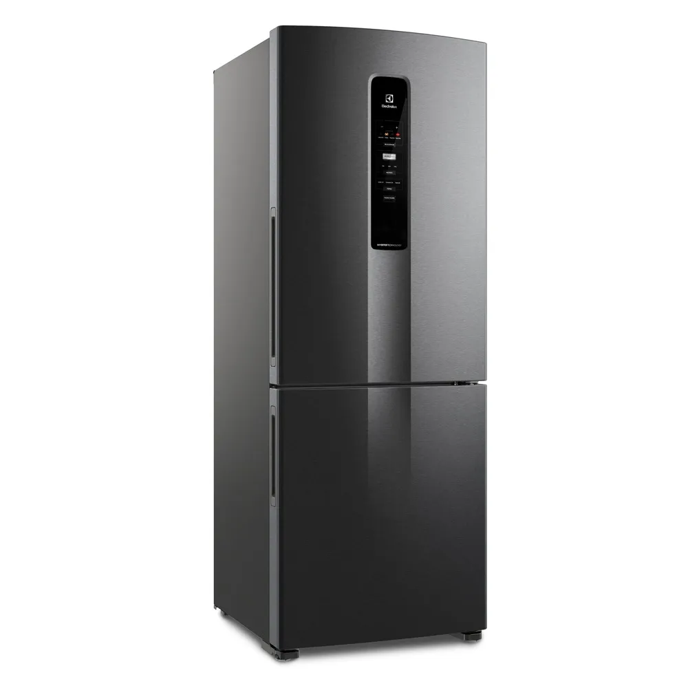 Geladeira Electrolux Frost Free Inverter 490L Efficient Inverse Cor Black Inox (IB54B)