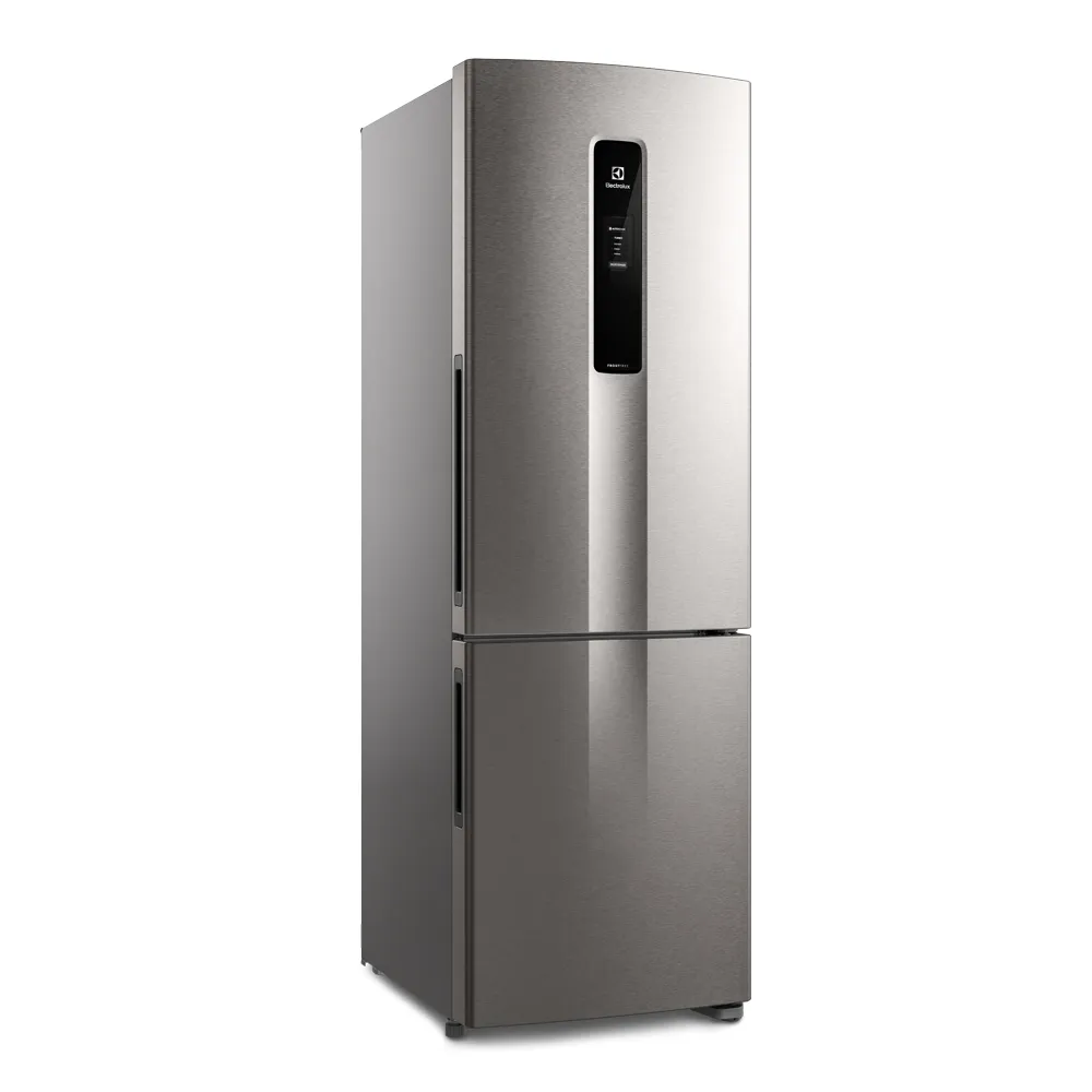 Geladeira Electrolux Frost Free 400L Efficient AutoSense Inverse cor Inox Look (DB44S)