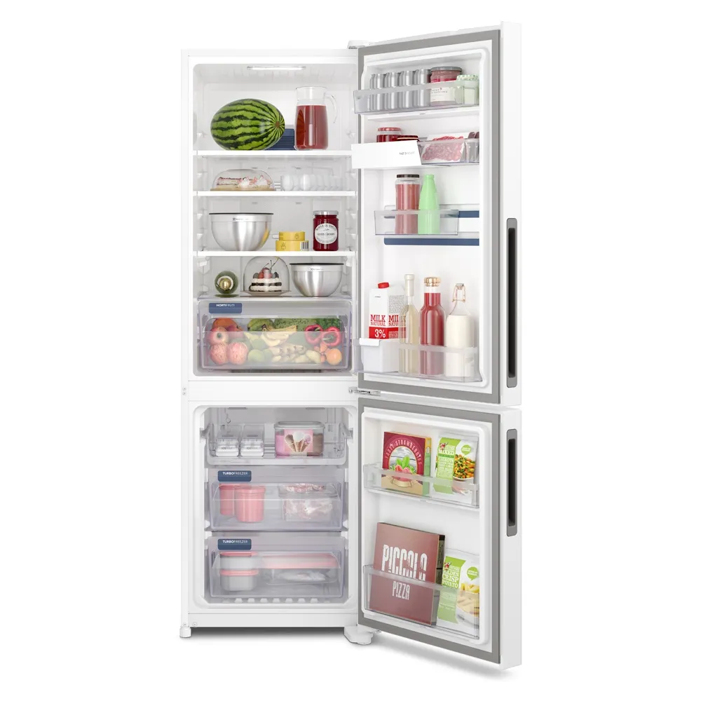 Geladeira Electrolux Frost Free 400L Efficient AutoSense Inverse Branca (DB44)