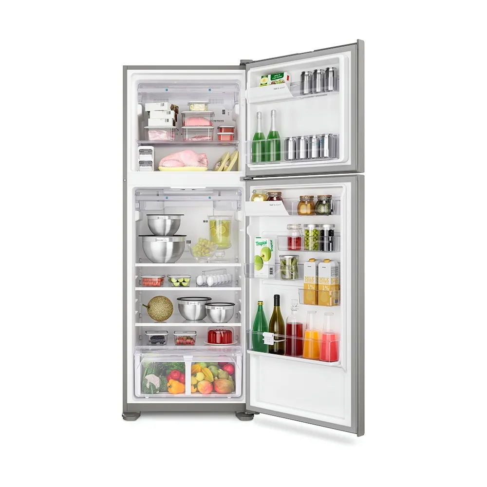 Geladeira Electrolux Frost Free Inverter 474L Efficient Duplex Cor Inox (IT56S)