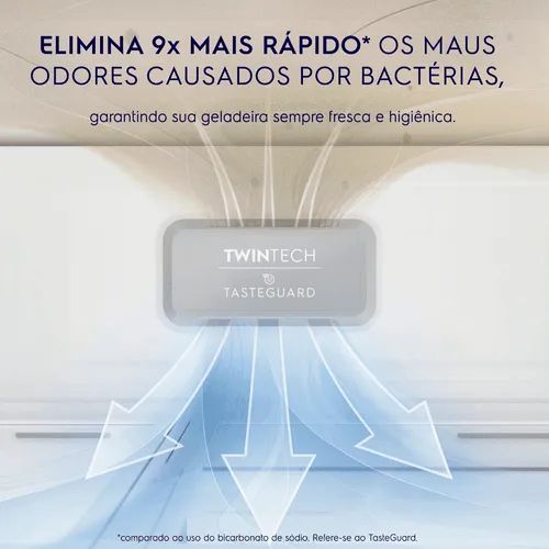Geladeira Electrolux Frost Free Inverter 585L FlexiSpace Conectada Wi-fi 4 Portas Cor Inox (DQ90X)