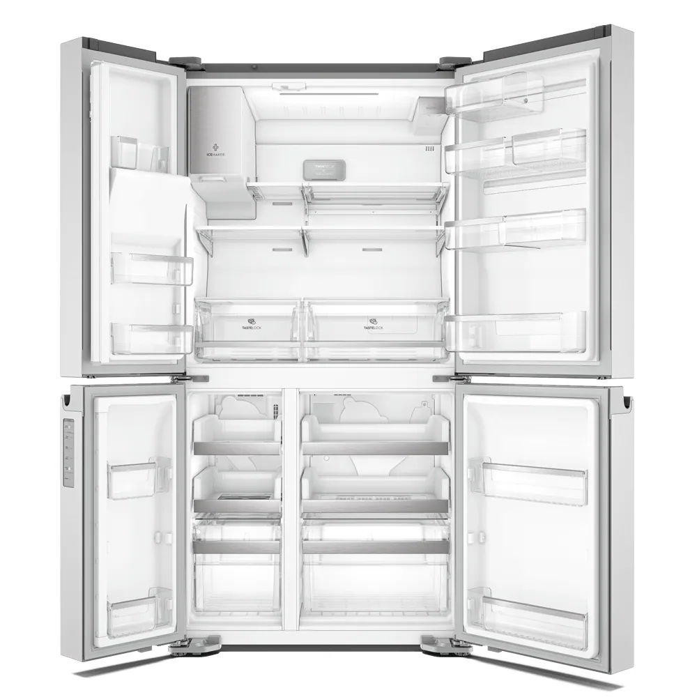 Geladeira Electrolux Frost Free Inverter 585L FlexiSpace Conectada Wi-fi 4 Portas Cor Inox (DQ90X)