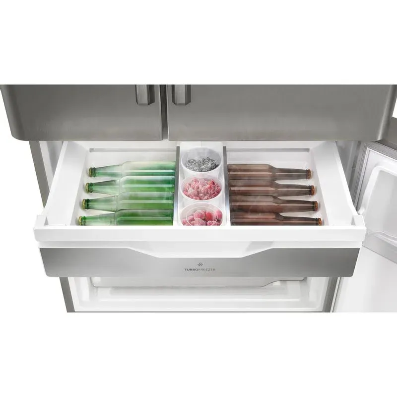 Geladeira Electrolux Frost Free Inverter 538L Efficient 3 Portas Cor Inox (DM86X)