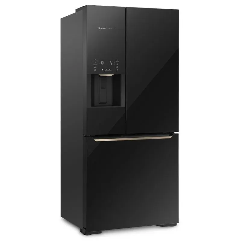 Geladeira Electrolux Frost Free Inverter 538L Efficient 3 Portas Cor Preta (DM86V)