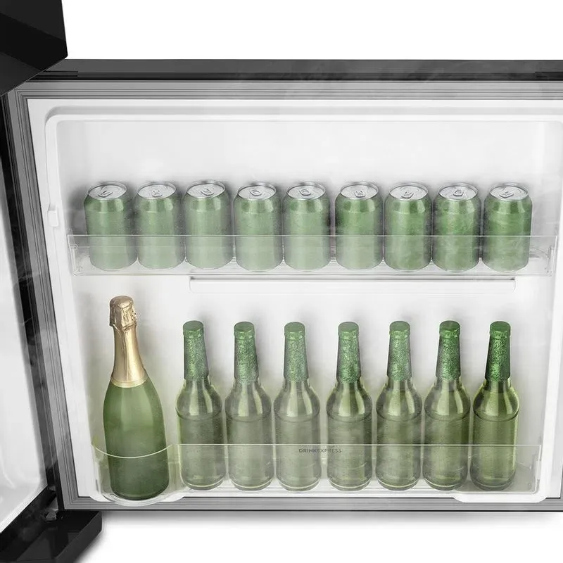 Geladeira Electrolux Frost Free Inverter 538L Efficient 3 Portas Cor Preta (DM86V)