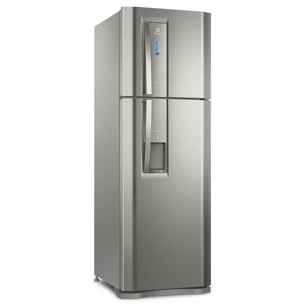 Geladeira Electrolux Frost Free 382L Dispenser de Água Duplex Cor Inox (TW42S)