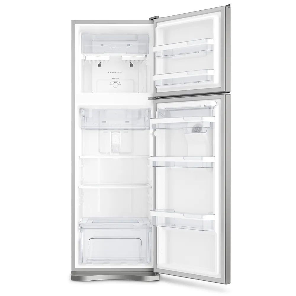 Geladeira Electrolux Frost Free 382L Dispenser de Água Duplex Cor Inox (TW42S)
