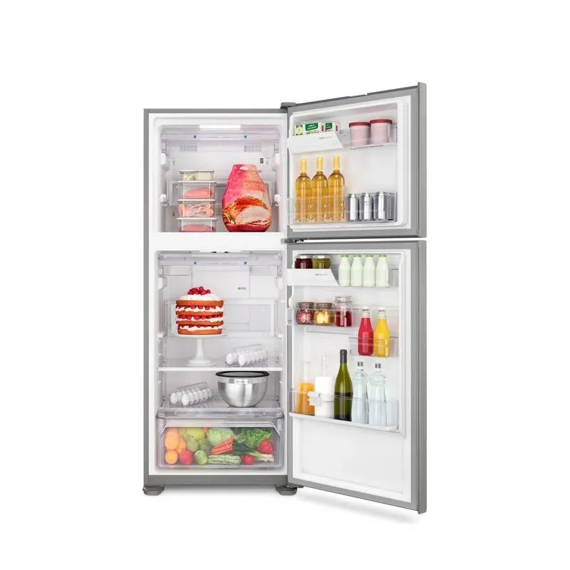 Geladeira Electrolux Frost Free Inverter 431L Efficient Duplex Cor Inox (IF55S)