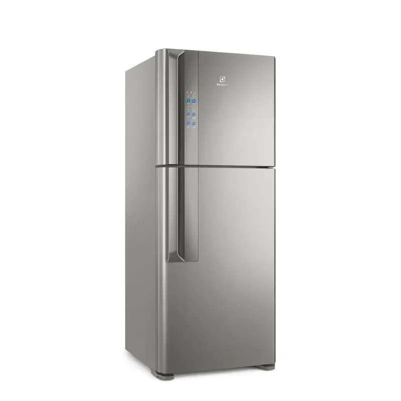 Geladeira Electrolux Frost Free Inverter 431L Efficient Duplex Cor Inox (IF55S)