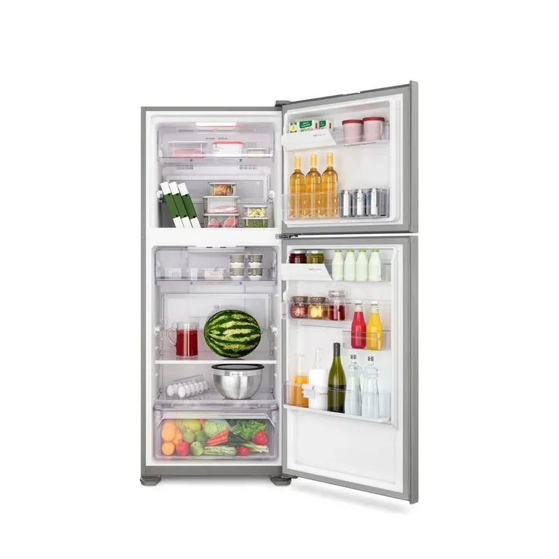 Geladeira Electrolux Frost Free Inverter 431L Efficient Duplex Cor Inox (IF55S)