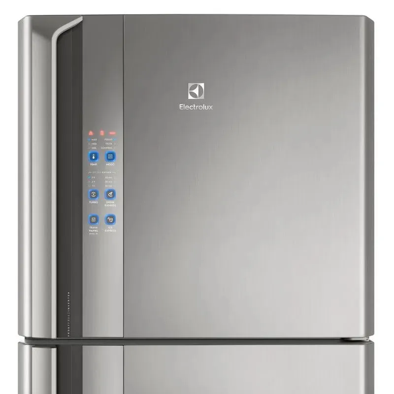 Geladeira Electrolux Frost Free Inverter 431L Efficient Duplex Cor Inox (IF55S)
