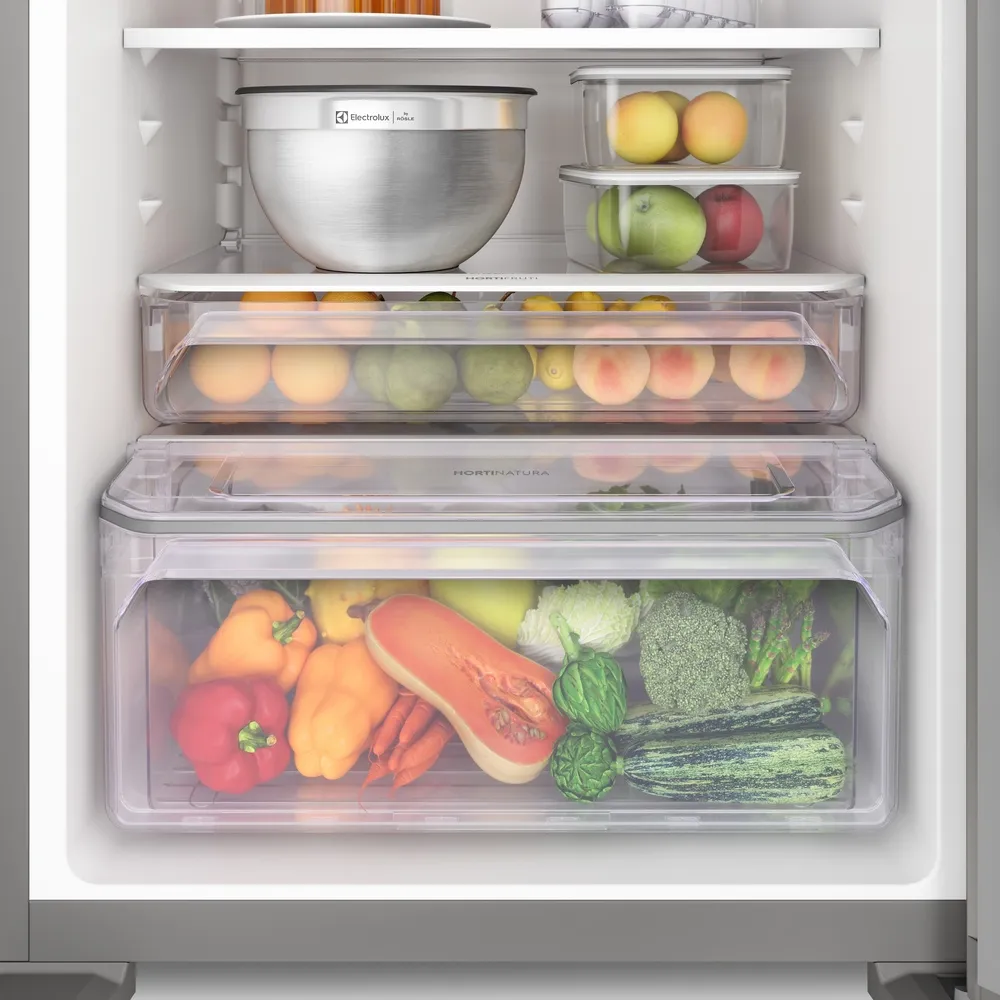 Geladeira Electrolux Frost Free 474L Duplex Cor Inox (DF56S)