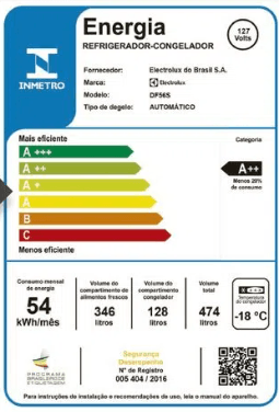 Geladeira Electrolux Frost Free 474L Duplex Cor Inox (DF56S)