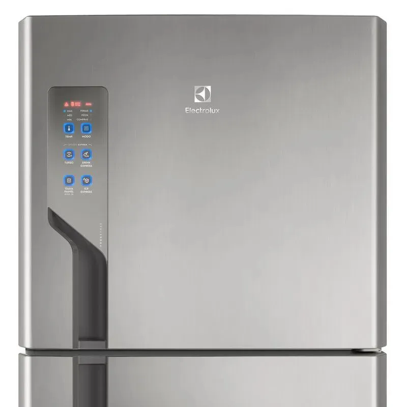 Geladeira Electrolux Frost Free 431L Duplex Cor Inox (TF55S)