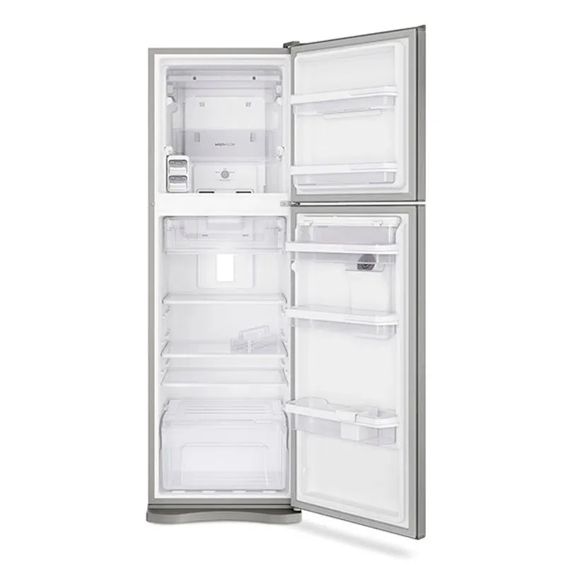 Geladeira Electrolux Frost Free 400L Dispenser de Água Duplex Cor Inox (DW44S)