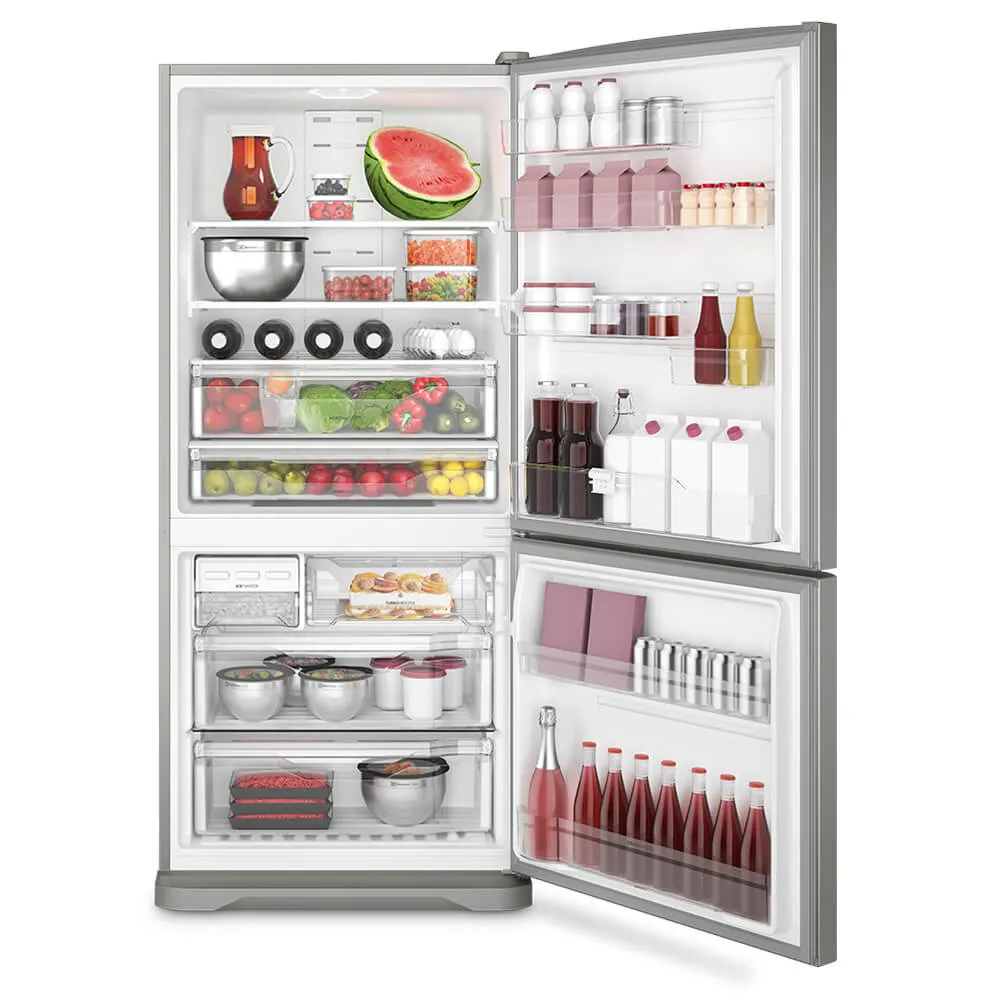 Geladeira Electrolux Frost Free 598L Efficient Inverse Cor Inox (DB84X)