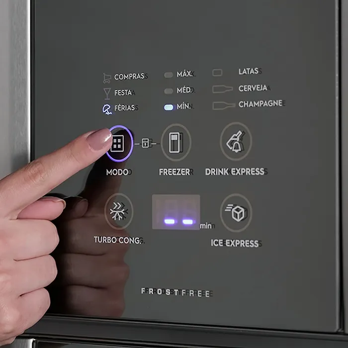 Geladeira Electrolux Frost Free 553L Infinity Duplex Cor Inox (DF82X)