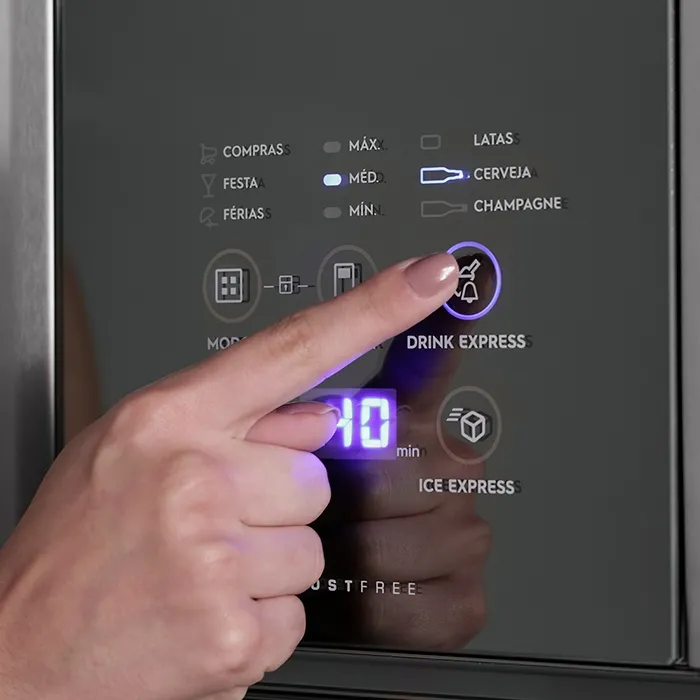 Geladeira Electrolux Frost Free 553L Infinity Duplex Cor Inox (DF82X)
