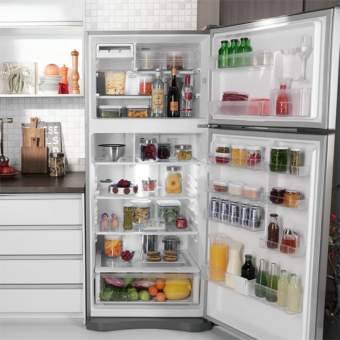 Geladeira Electrolux Frost Free 553L Infinity Duplex Cor Inox (DF82X)