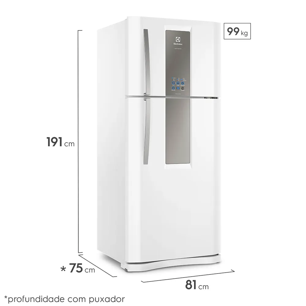 Geladeira Electrolux Frost Free 553L Infinity Duplex Branca (DF82)