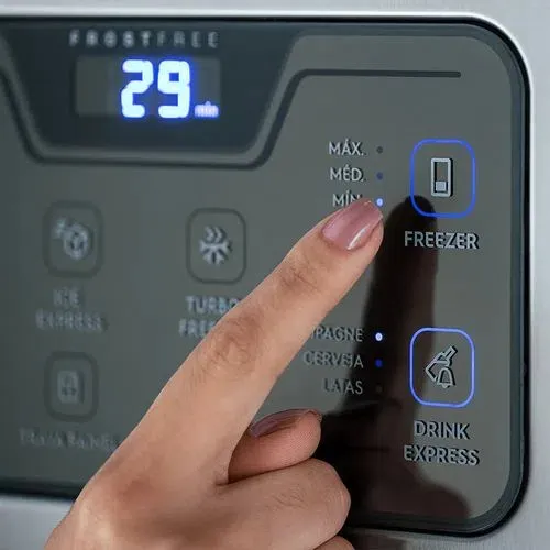 Geladeira Electrolux Frost Free 454L Efficient Inverse Cor Inox (DB53X)