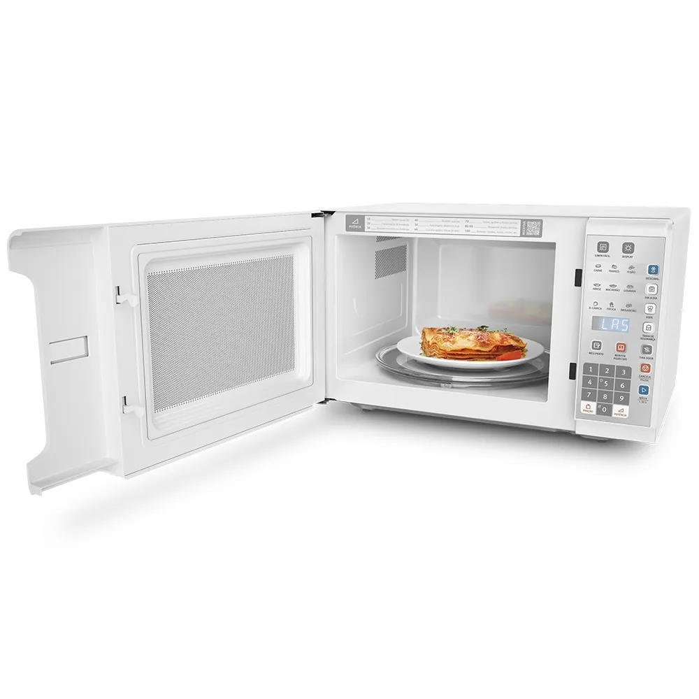 Micro-ondas Electrolux 31L Branco com Painel Integrado e Display Econômico (MI41T)