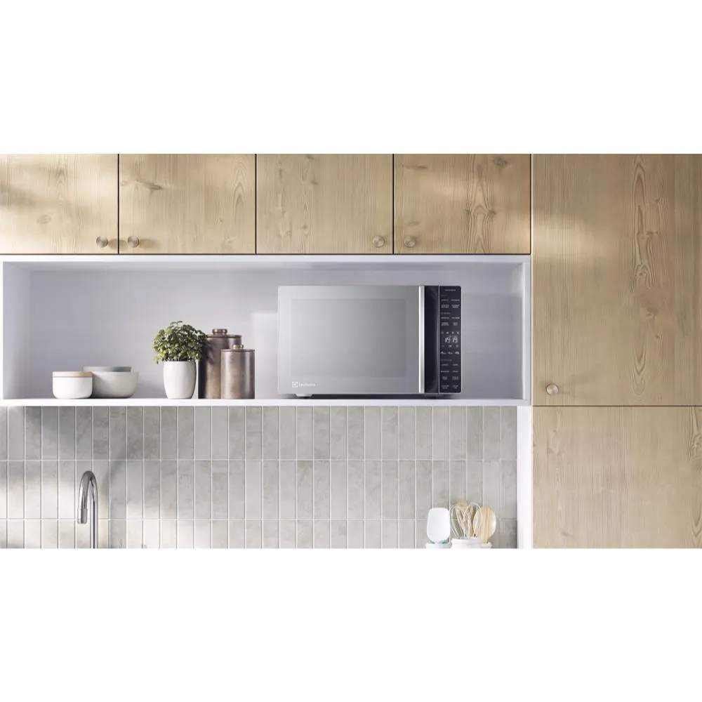 Micro-ondas Electrolux 36L cor Inox Efficient com Descongelamento Assistido (ME36S)