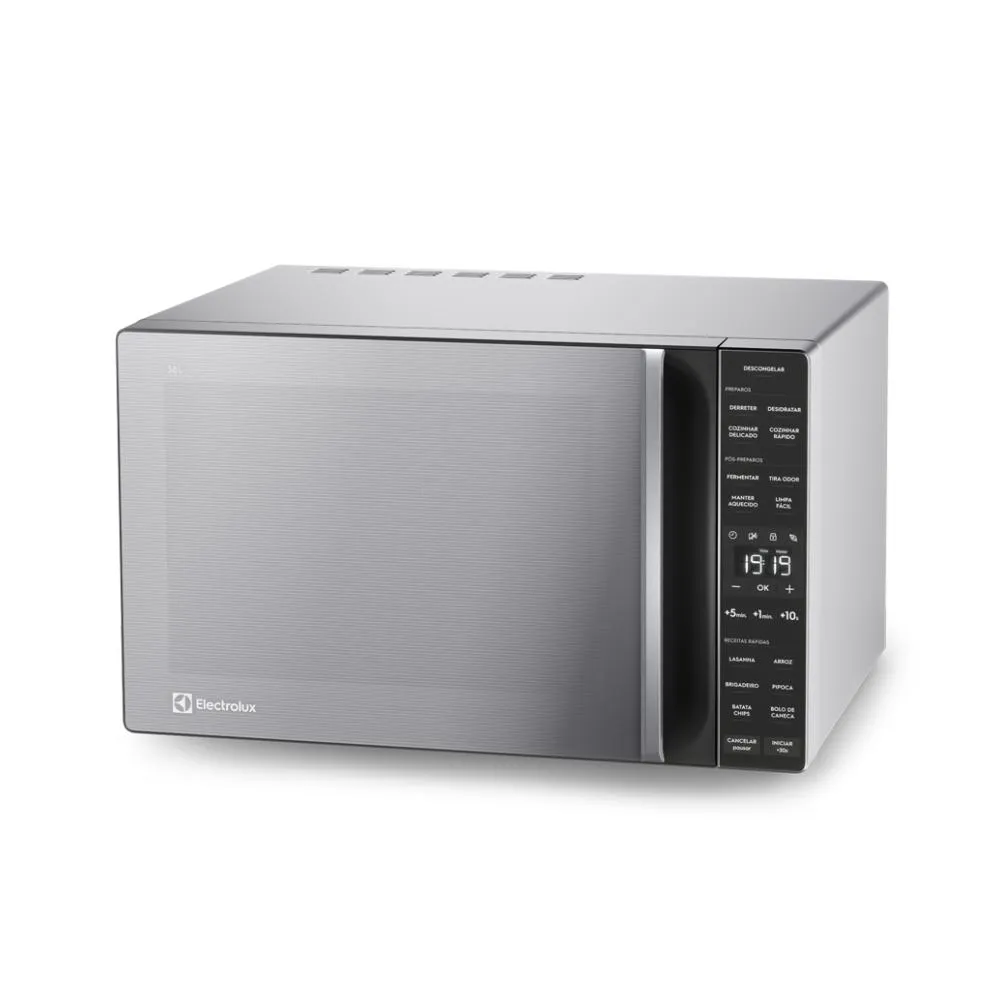 Micro-ondas Electrolux 36L cor Inox Efficient com Descongelamento Assistido (ME36S)