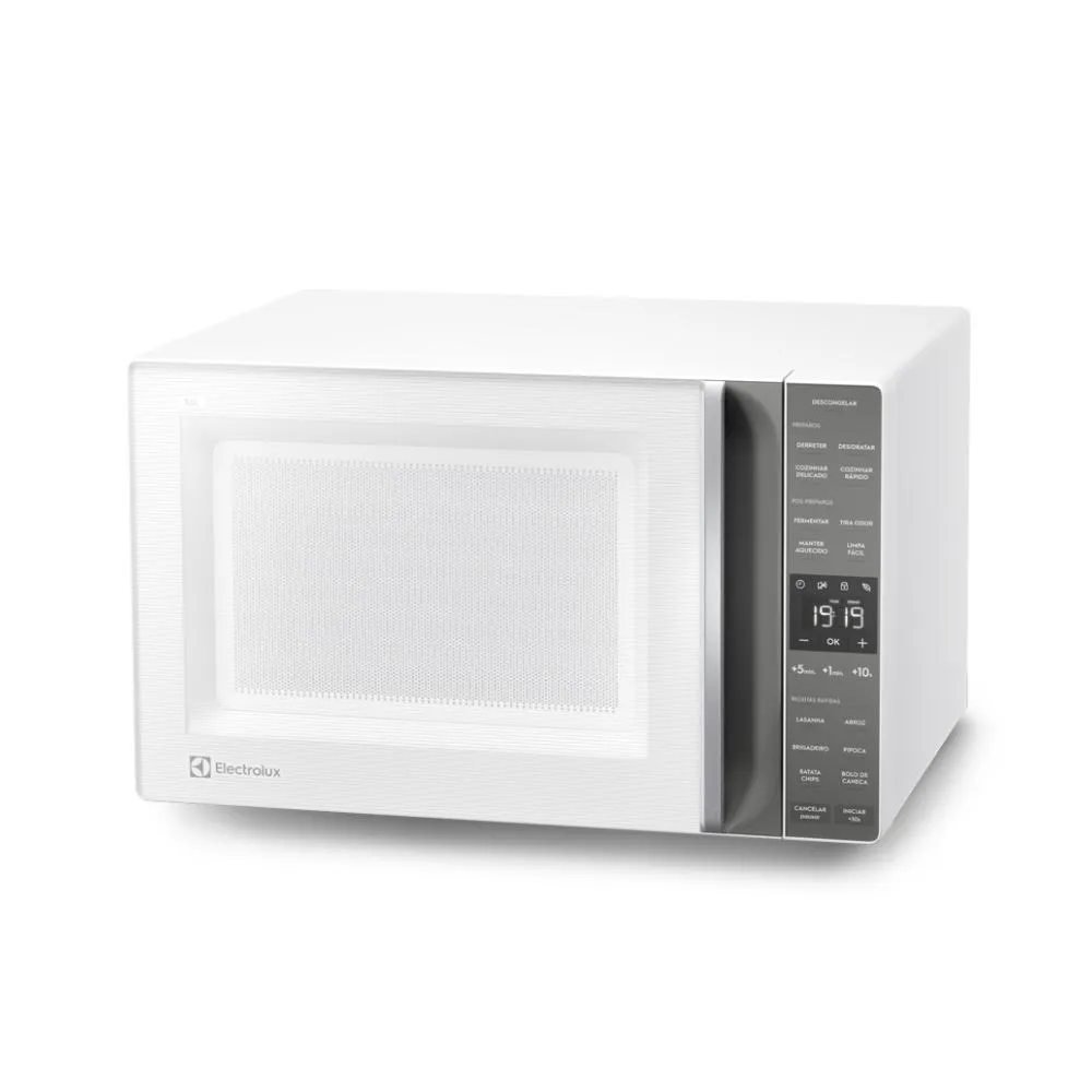 Micro-ondas Electrolux 36L Branco Efficient com Descongelamento Assistido (ME36B)