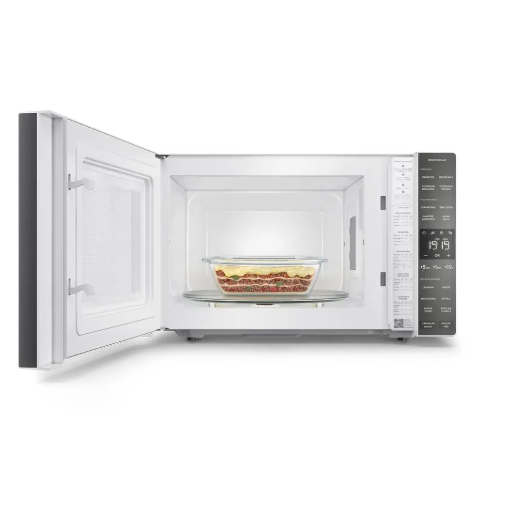 Micro-ondas Electrolux 36L Branco Efficient com Descongelamento Assistido (ME36B)
