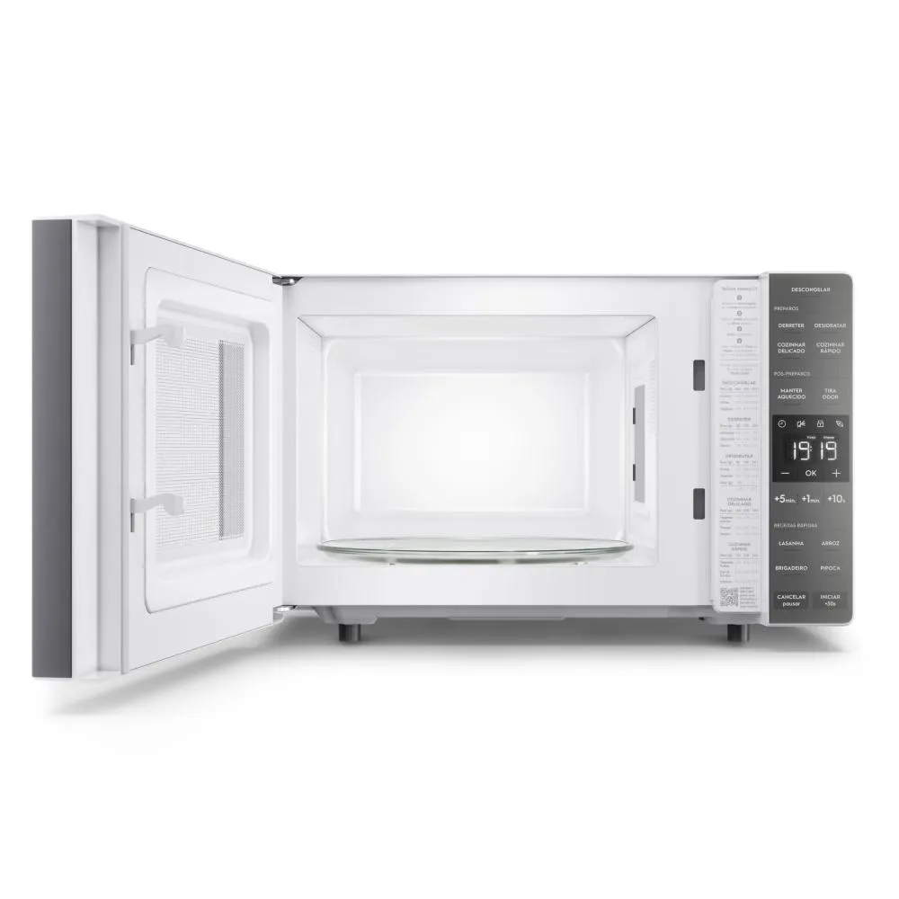 Micro-ondas Electrolux 23L Branco Efficient com Descongelamento Assistido (ME23B)