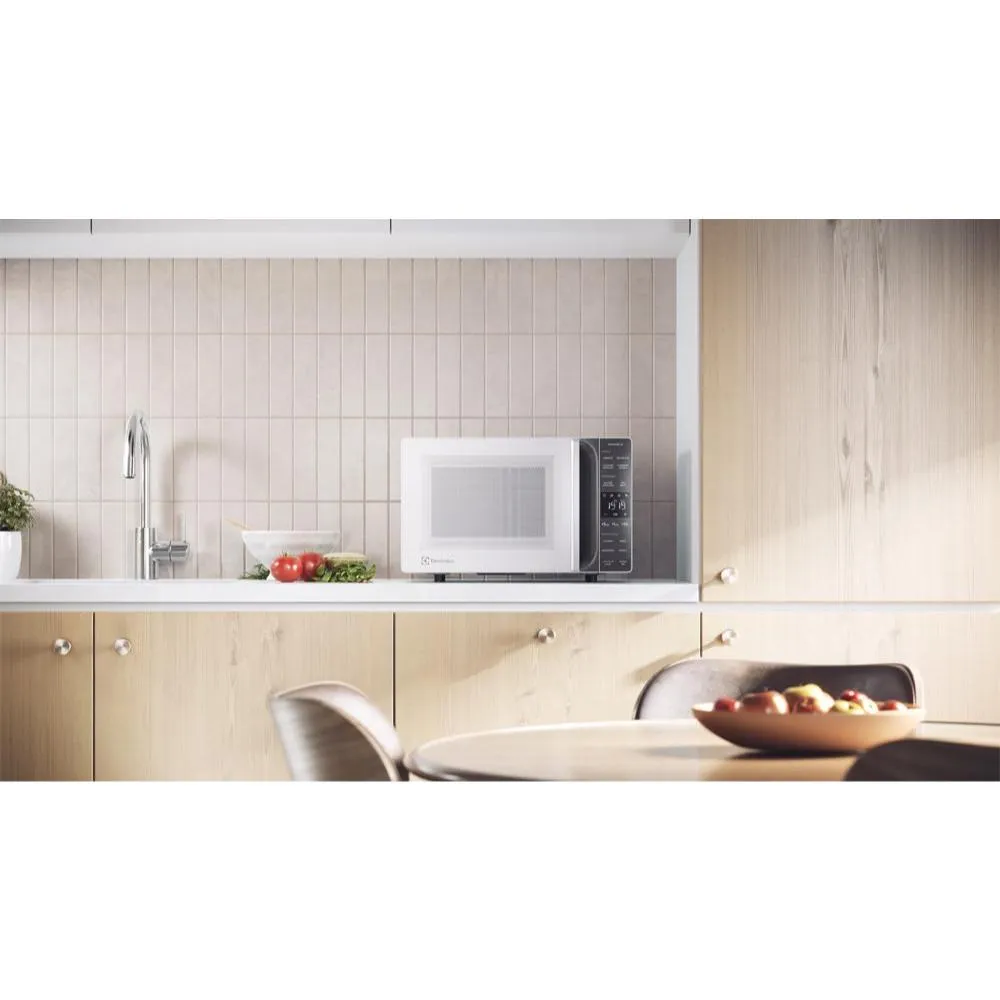Micro-ondas Electrolux 23L Branco Efficient com Descongelamento Assistido (ME23B)