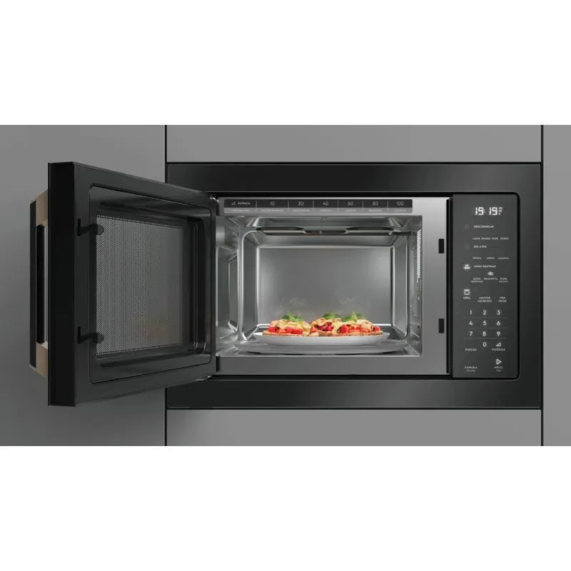 Micro-ondas de Embutir Electrolux 34L Preto com Grill Pro Series (MV43T)