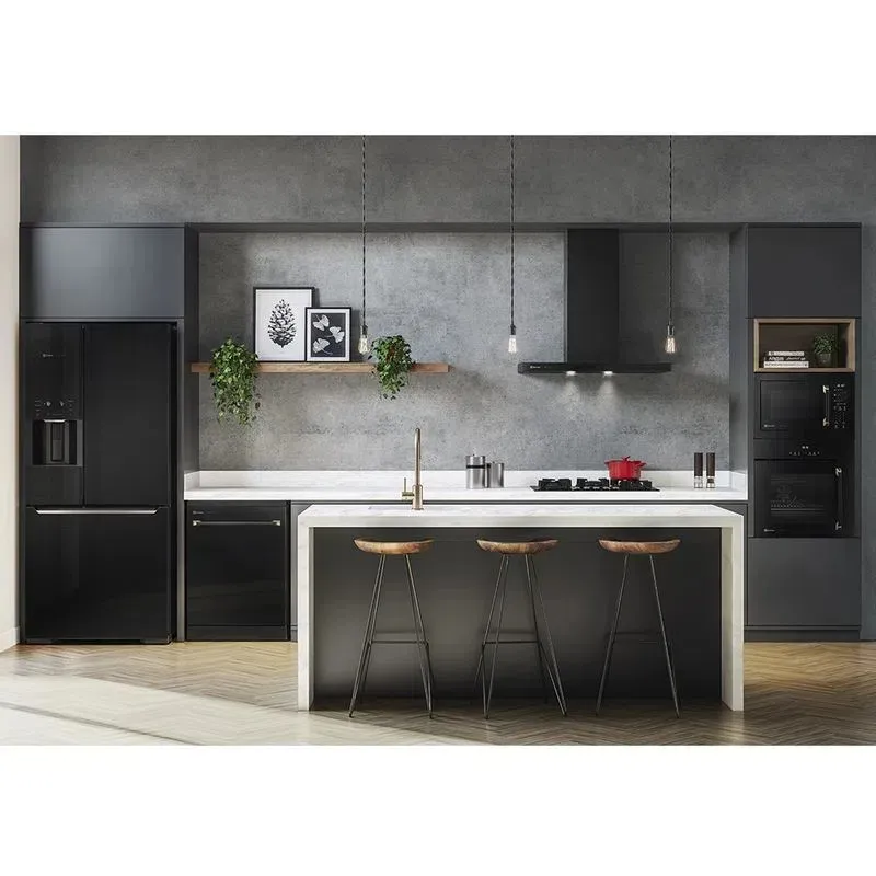 Micro-ondas de Embutir Electrolux 34L Preto com Grill Pro Series (MV43T)